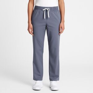 Urbane Scrubs Unisex Gray Drawstring Medical Pants Size XLG 30” Inseam